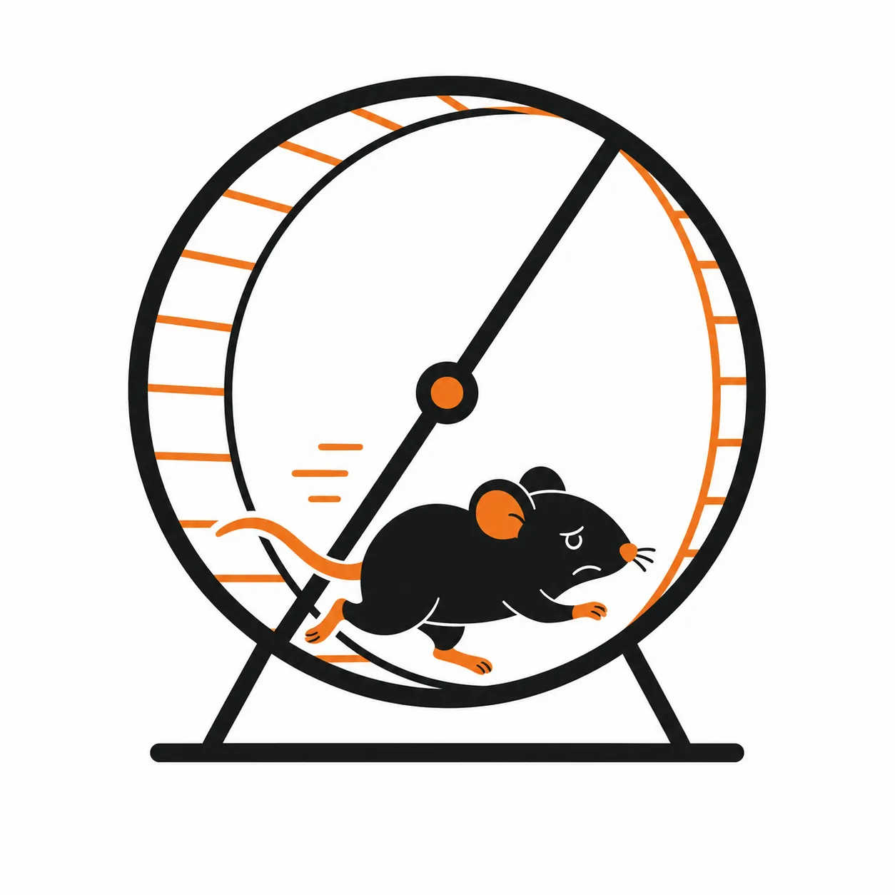O rato na roda: a armadilha de trocar tempo por dinheiro