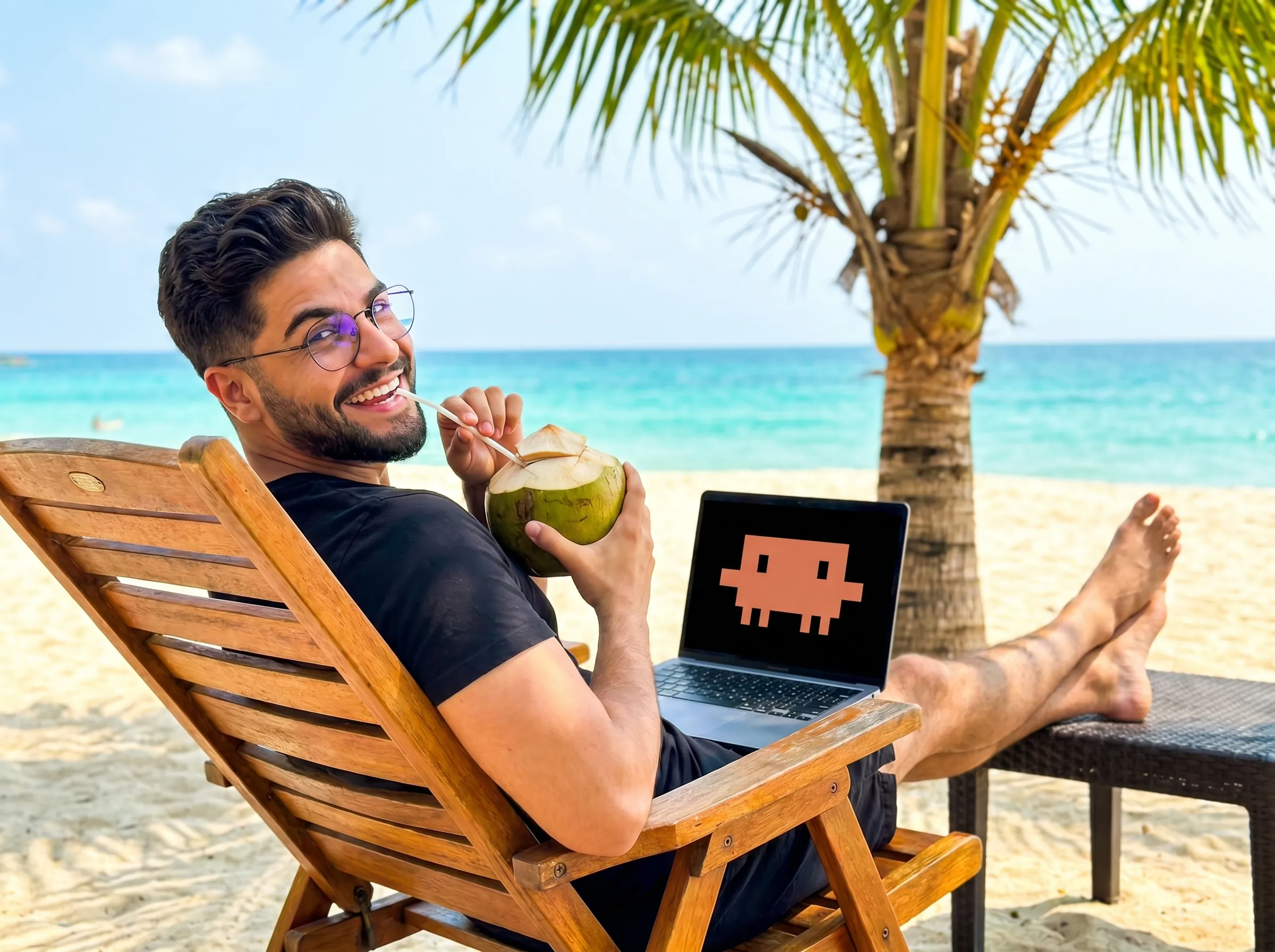 A IA toca o trabalho repetitivo enquanto você vive a vida